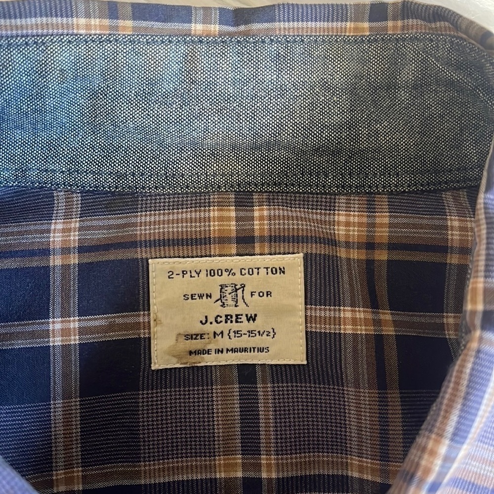 J.Crew Plaid Button Down Shirt - image 5